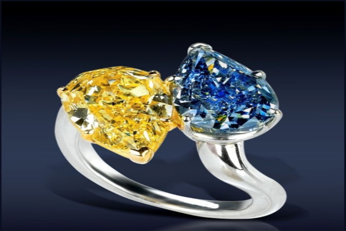 bleu yellow ring